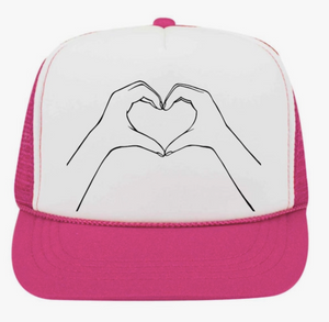 Heart Hands Hat