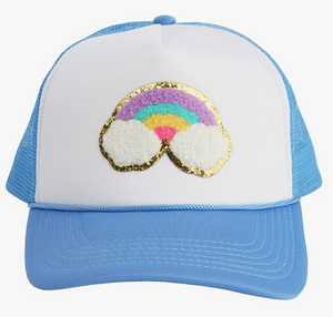 Fuzzy Patch Trucker Hats