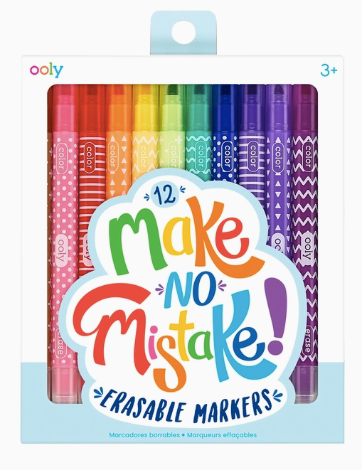 Make No Mistake Erasable Markers