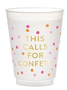 Confetti Frosted Cup