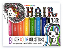 Load image into Gallery viewer, Hair Flair-Hair Color Gel Stick Set
