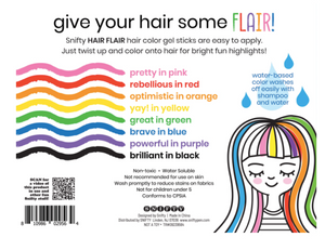 Hair Flair-Hair Color Gel Stick Set