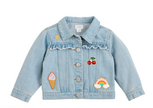 Load image into Gallery viewer, Ruffle Patch Toddler Jacket
