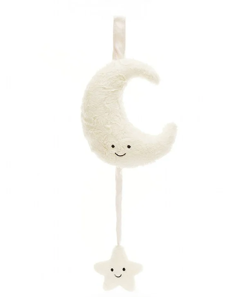 Jellycat Amuseables Moon Musical Pull