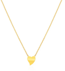 Dear to My Heart Gold Necklace