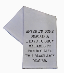 Quote Tea Towel