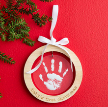 Load image into Gallery viewer, Baby&#39;s First Handprint Ornament Kit
