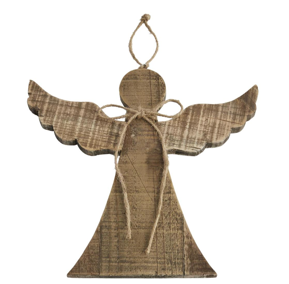 Wooden Angel Ornament