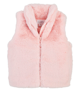 Faux Fur Zip Vest