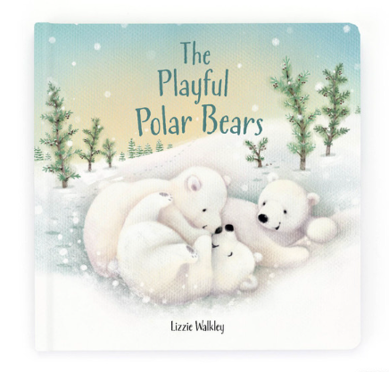 Jellycat Playful Polar Bear Book