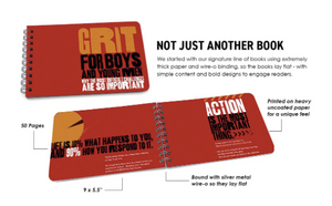 Grit for Boys - Empowerment Book for Tweens and Young Men