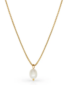 Getting Fresh Pearl Gold Necklace