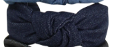 Denim Knot Headband