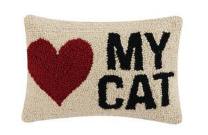 Love My Cat Hook Pillow