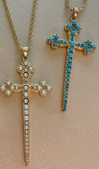 Athena Cross Necklace