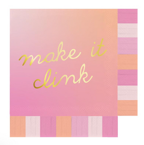 Fringe Beverage Napkins - Make it Clink