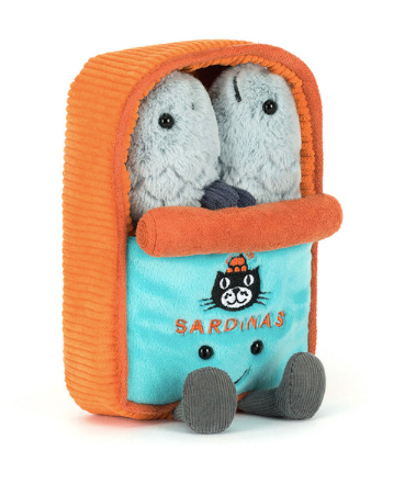 Jellycat Amuseables Sardine Tin