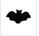 Faux Sherpa Fabric Bat Shaped Pillow