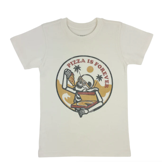 Boys Pizza Is Forever Tee
