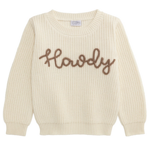 Howdy Baby Sweater & Bubble