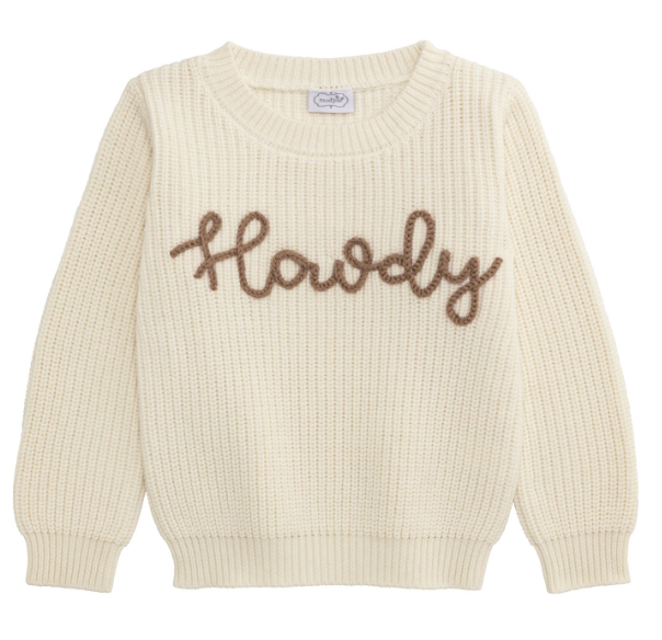 Howdy Baby Sweater & Bubble