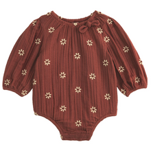 Load image into Gallery viewer, Daisy Embroidery Dress &amp; Bubble Romper
