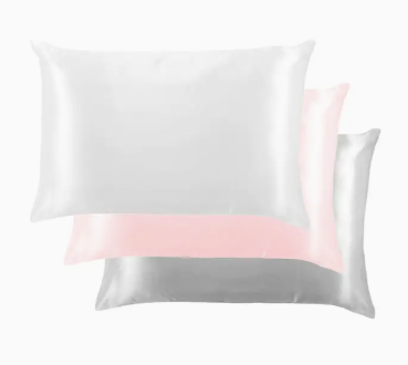 Solid Silky Satin Pillowcase