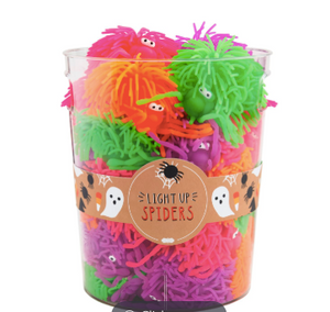 Light Up Spiders