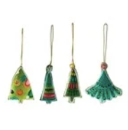 Cotton Velvet Christmas Tree Ornament