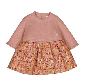Peach Knit Dress