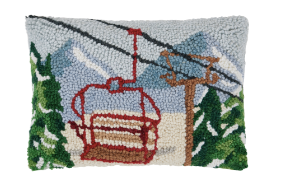 Vintage Gondola Hook Pillow