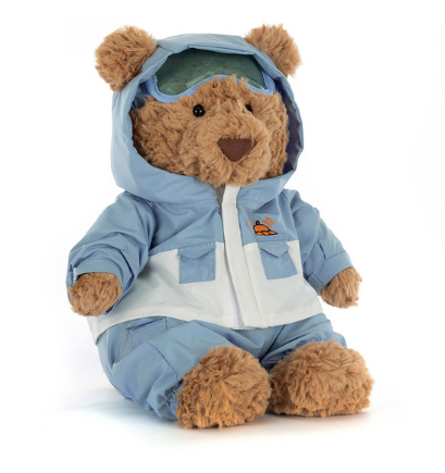 Jellycat Bartholomew Bear 'Snow Suit'