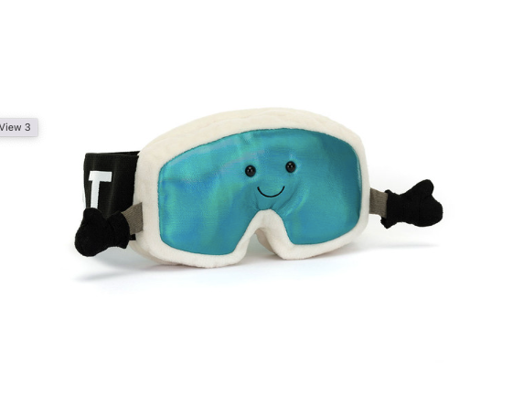 Jellycat Amuseables Sports Ski Goggles