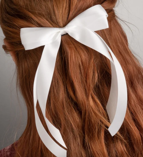 Double Satin Long Tail Bow