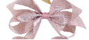 Sparkle Metallic Bow