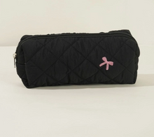 Load image into Gallery viewer, Bows Print Make Up Bag
