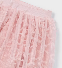 Load image into Gallery viewer, Blush Pink Blossom Girls Tulle Skirt
