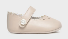 Load image into Gallery viewer, Mary Jane Soft White Baby Shoes
