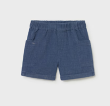 Load image into Gallery viewer, Baby Boy Blue Wide Leg Shorts

