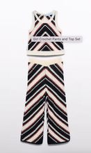 Load image into Gallery viewer, Girls Crochet Top and Pants
