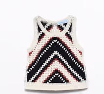 Load image into Gallery viewer, Girls Crochet Top and Pants
