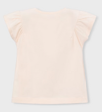 Load image into Gallery viewer, "Howdy" Cowgirl Boots Ruffle Short Sleeve Girls T-Shirt
