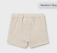 Load image into Gallery viewer, Baby Boy 3-Piece Linen Short Set
