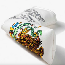 Load image into Gallery viewer, Chino Blade White Leather Golf Putter Cover

