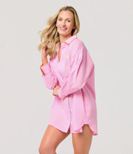 Load image into Gallery viewer, Shiraleah Vacay/Out of Office Cover-Up Shirt

