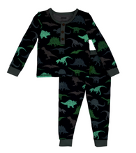 Load image into Gallery viewer, Glow Dino PJ Set
