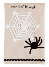 Load image into Gallery viewer, Halloween Crochet Tea Towel
