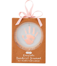 Load image into Gallery viewer, Baby&#39;s First Handprint Ornament Kit
