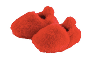 Plush slippers