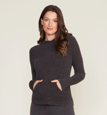 Barefoot dreams cozychic ultra lite pullover hoodie on sale